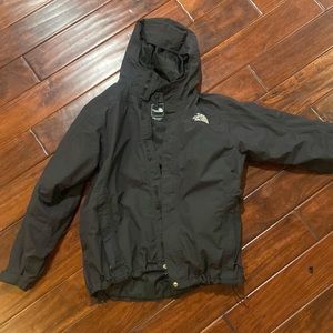 The North Face mens black jacket medium